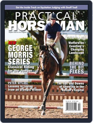Practical Horseman September 20th, 2010 Digital Back Issue Cover
