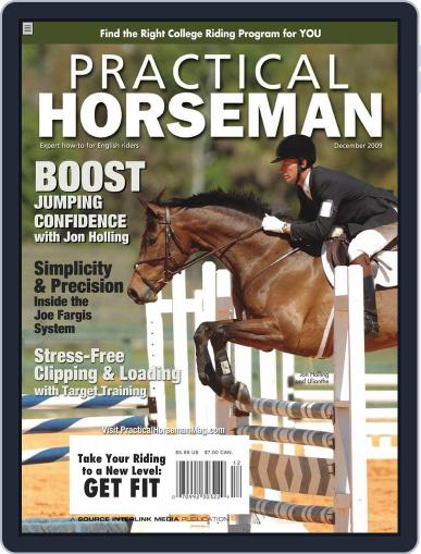 Practical Horseman November 24th, 2009 Digital Back Issue Cover