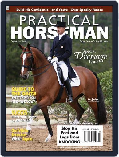 Practical Horseman September 18th, 2008 Digital Back Issue Cover