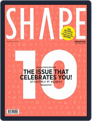 Shape Singapore June 27th, 2014 Digital Back Issue Cover