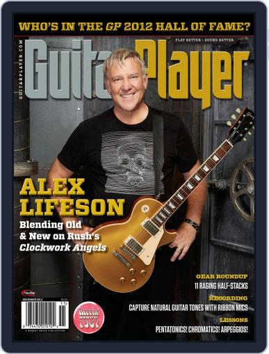 Guitar Player October 12th, 2012 Digital Back Issue Cover