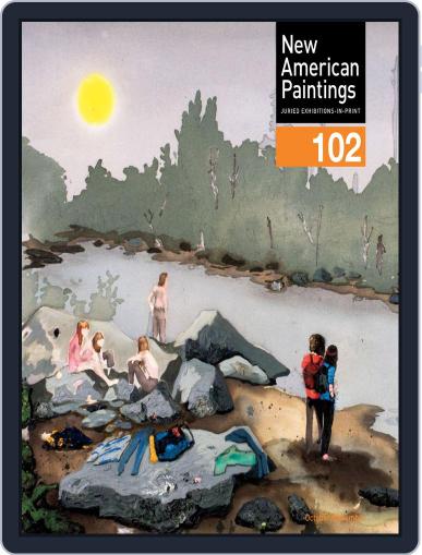 New American Paintings October 10th, 2012 Digital Back Issue Cover