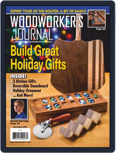 Woodworker's Journal (Digital) December 1st, 2018 Issue Cover
