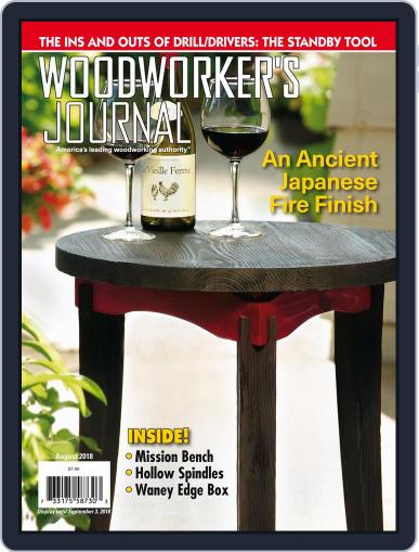 Woodworker's Journal August 1st, 2018 Digital Back Issue Cover