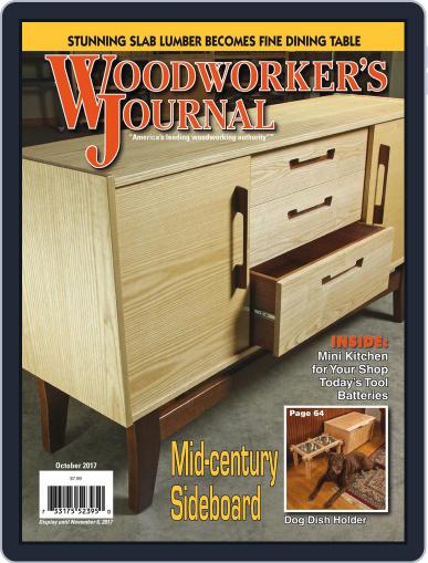 Woodworker's Journal October 1st, 2017 Digital Back Issue Cover