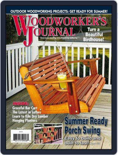 Woodworker's Journal June 1st, 2017 Digital Back Issue Cover
