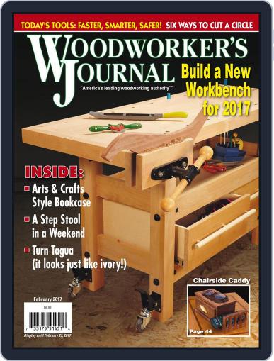 Woodworker's Journal February 1st, 2017 Digital Back Issue Cover