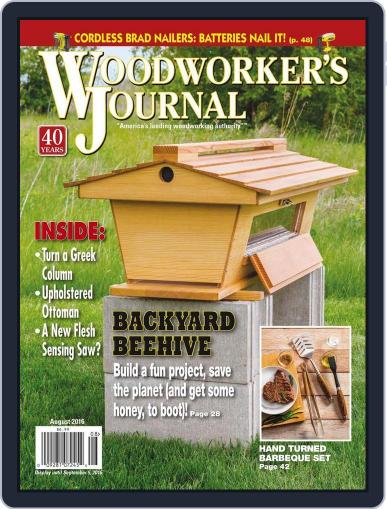 Woodworker's Journal June 30th, 2016 Digital Back Issue Cover