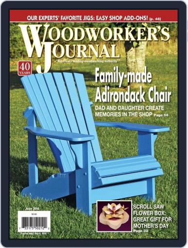 Woodworker's Journal April 28th, 2016 Digital Back Issue Cover