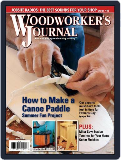 Woodworker's Journal June 1st, 2015 Digital Back Issue Cover