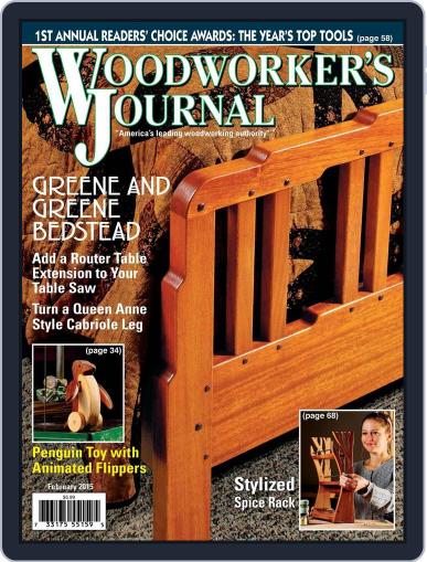 Woodworker's Journal December 24th, 2014 Digital Back Issue Cover