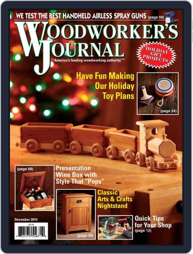 Woodworker's Journal December 1st, 2014 Digital Back Issue Cover