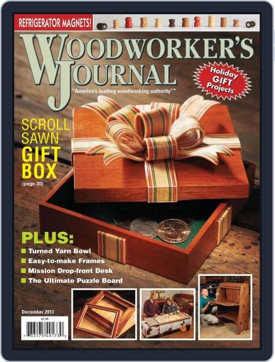 Woodworker's Journal (Digital) November 1st, 2013 Issue Cover