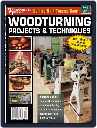 Woodworker's Journal October 1st, 2013 Digital Back Issue Cover