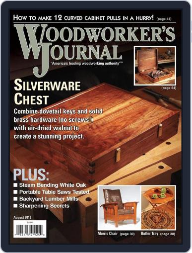 Woodworker's Journal July 1st, 2013 Digital Back Issue Cover