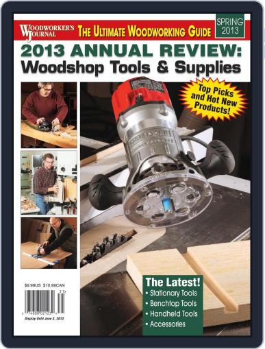 Woodworker's Journal May 1st, 2013 Digital Back Issue Cover