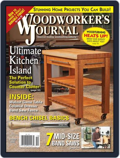Woodworker's Journal August 15th, 2012 Digital Back Issue Cover