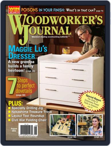 Woodworker's Journal June 15th, 2012 Digital Back Issue Cover