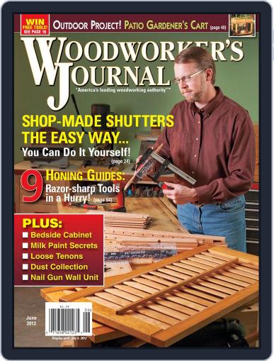 Woodworker's Journal April 12th, 2012 Digital Back Issue Cover