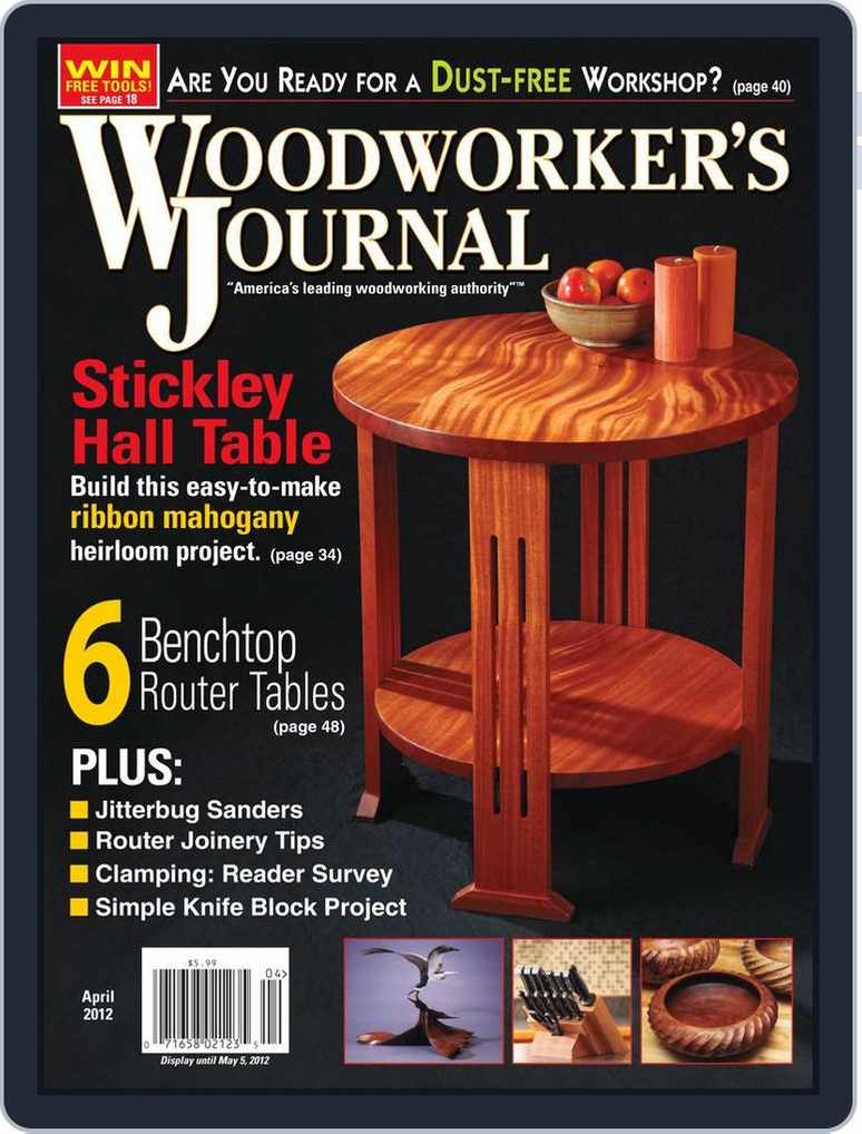 Woodworker's Journal August 2018 (Digital), 54% OFF