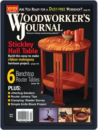 Woodworker's Journal February 21st, 2012 Digital Back Issue Cover