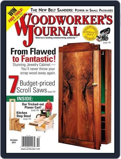 Woodworker's Journal August 19th, 2011 Digital Back Issue Cover
