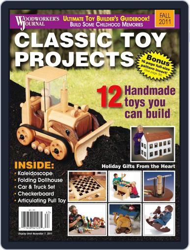 Woodworker's Journal August 9th, 2011 Digital Back Issue Cover