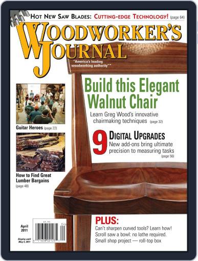Woodworker's Journal February 11th, 2011 Digital Back Issue Cover