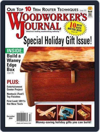 Woodworker's Journal (Digital) November 9th, 2010 Issue Cover