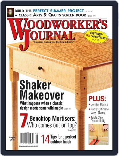Woodworker's Journal June 23rd, 2010 Digital Back Issue Cover