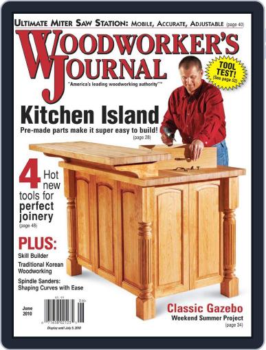 Woodworker's Journal April 22nd, 2010 Digital Back Issue Cover