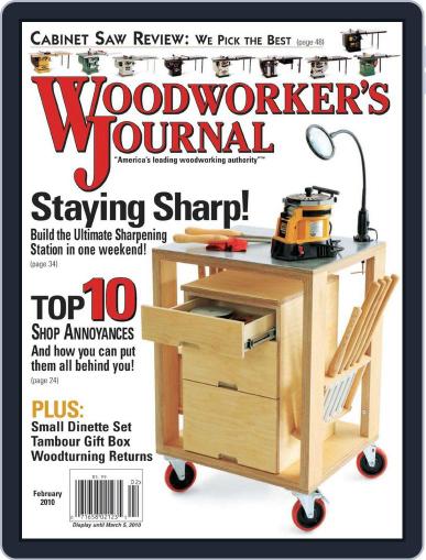Woodworker's Journal December 24th, 2009 Digital Back Issue Cover