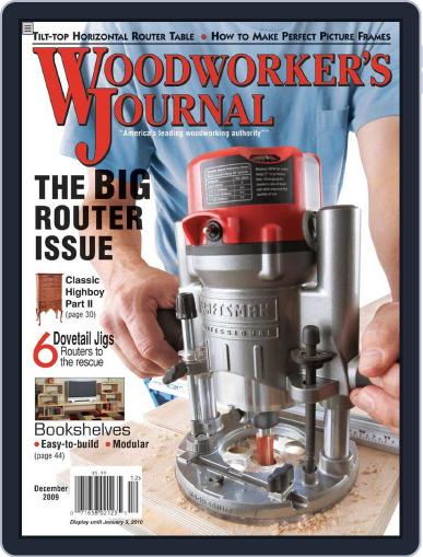 Woodworker's Journal October 20th, 2009 Digital Back Issue Cover