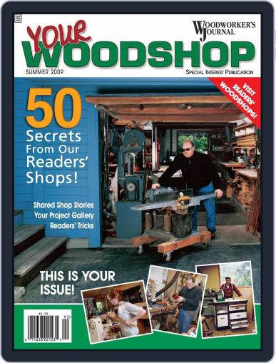 Woodworker's Journal April 2nd, 2009 Digital Back Issue Cover