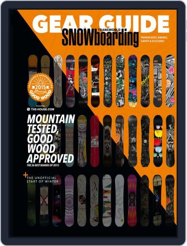 Transworld Snowboarding September 12th, 2014 Digital Back Issue Cover