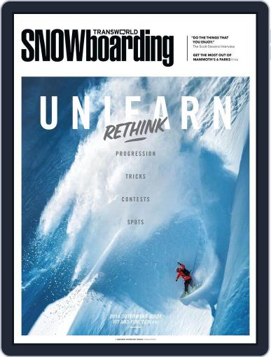 Transworld Snowboarding September 20th, 2013 Digital Back Issue Cover