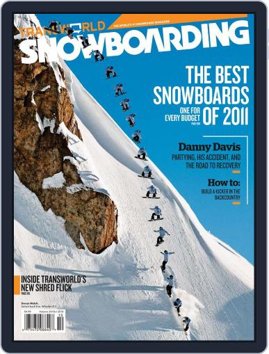 Transworld Snowboarding August 28th, 2010 Digital Back Issue Cover