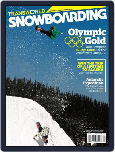 Transworld Snowboarding January 23rd, 2010 Digital Back Issue Cover
