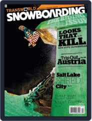 Transworld Snowboarding (Digital) Subscription                    October 24th, 2009 Issue