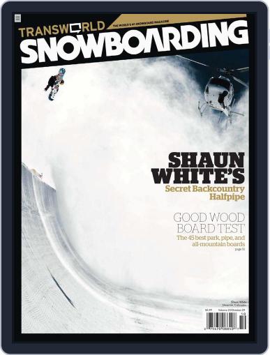 Transworld Snowboarding August 29th, 2009 Digital Back Issue Cover