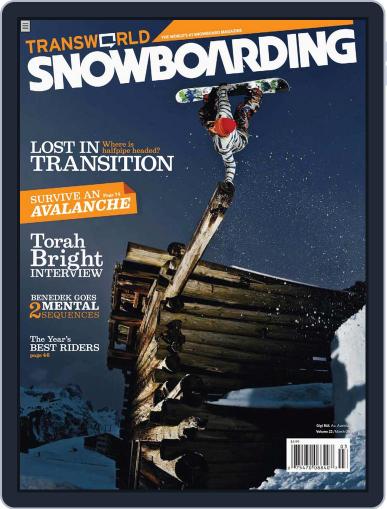 Transworld Snowboarding January 31st, 2009 Digital Back Issue Cover