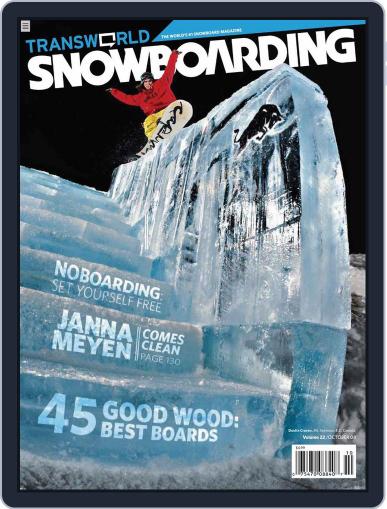Transworld Snowboarding August 30th, 2008 Digital Back Issue Cover