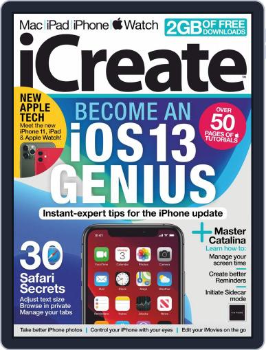 iCreate November 1st, 2019 Digital Back Issue Cover