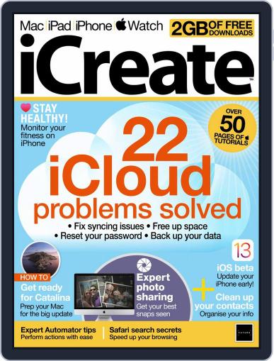iCreate October 1st, 2019 Digital Back Issue Cover