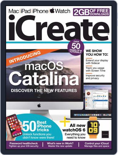 iCreate September 1st, 2019 Digital Back Issue Cover