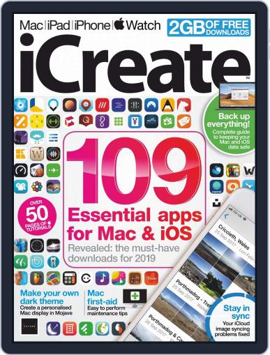 iCreate February 1st, 2019 Digital Back Issue Cover