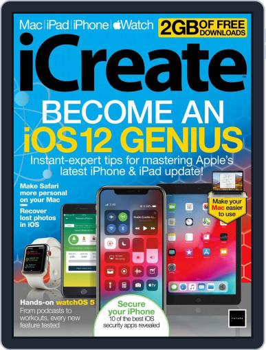 iCreate October 1st, 2018 Digital Back Issue Cover