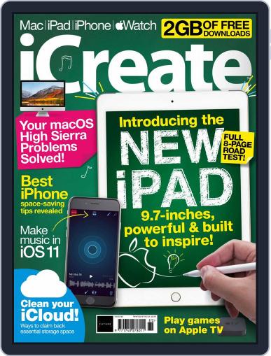 iCreate May 1st, 2018 Digital Back Issue Cover