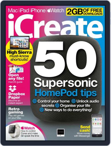 iCreate April 1st, 2018 Digital Back Issue Cover