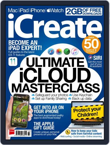 iCreate (Digital) December 1st, 2017 Issue Cover